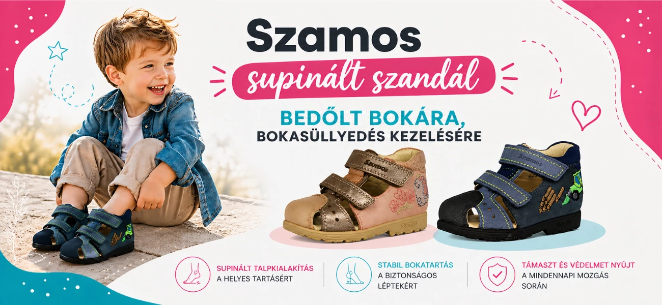 Szamos supinált szandál 2026 nyár