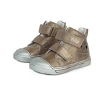 Kép 2/3 - Ponte20, bronz színű, katicával díszített, supinált, átmeneti gyerekcipő lányoknak.