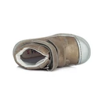 Kép 3/3 - Ponte20, bronz színű, katicával díszített, supinált, átmeneti gyerekcipő lányoknak.