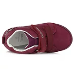 Kép 2/3 - D.D.step, bordó, bagoly mintás átmeneti gyerekcipő lányoknak.