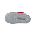 Kép 3/4 - D.D.step, "Barefoot", piros, unikornisos, téli, lány cipő.