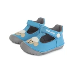 Kép 3/5 - D.D.step, "Barefoot" talpú, kék, bárány mintás tavaszi gyerek vászoncipő fiúknak.