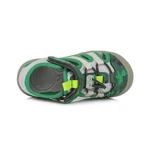 Kép 3/4 - D.D.step, szürke-zöld színű, Quick Dry, sportos gyerekszandál fiúknak