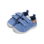 Kép 2/4 - D.D. Step "Barefoot", kék fiú vászoncipő