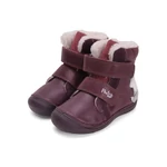 Kép 2/5 - Ponte20, bordó supinált lány téli cipő