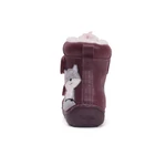 Kép 5/5 - Ponte20, bordó supinált lány téli cipő