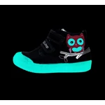 Kép 3/6 - Sötétkék, fluoreszkáló D.D. Step lány cipő