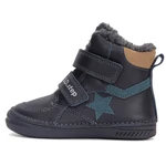 Kép 1/5 - Sötétkék, D.D. Step téli fiú cipő