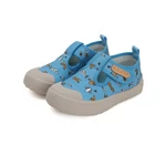 Kép 2/5 - D.D. Step kék fiú vászoncipő