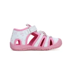 Kép 3/5 - Fehér-rózsaszín, D.D. Step "Quick dry" lány szandál