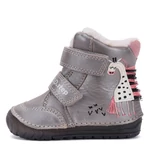 Kép 1/5 - D.D. Step,téli cipő,bakancs,gyerek csizma,bőr,lány,