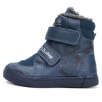 Kép 1/6 - D.D. Step, kék villogó téli fiú bakancs