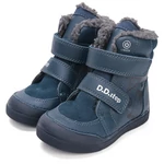 Kép 3/6 - D.D. Step, kék villogó téli fiú bakancs