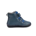 Kép 3/5 - Sötétkék, D.D. Step barefoot téli cipő fiúknak