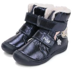 Kép 2/5 - Sötétkék, Ponte20 supinált téli lány cipő