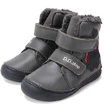 Kép 2/5 - D.D. Step,szürke  dinos téli fiú bakancs