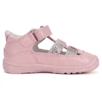 Kép 2/7 - D.D. Step "Barefoot", rózsaszín-ezüst, tavaszi lány cipő