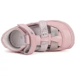 Kép 3/7 - D.D. Step "Barefoot", rózsaszín-ezüst, tavaszi lány cipő