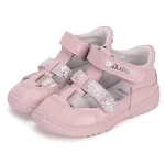 Kép 6/7 - D.D. Step "Barefoot", rózsaszín-ezüst, tavaszi lány cipő