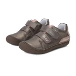 Kép 3/4 - Ponte20, bronz, arany mintával díszített, supinált, átmeneti cipő lányoknak.