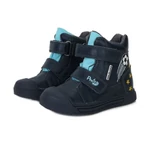 Kép 2/4 - Ponte20, supinált, vízálló, sötétkék, focilabda mintás, átmeneti cipő fiúknak.