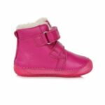Kép 2/4 - "Barefoot", rózsaszín, őzikés D.D. Step téli lány cipő