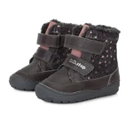 Kép 3/5 - Rózsaszín csillagos, bélelt d.d.step  cipő lányoknak