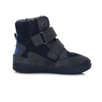 Kép 2/5 - D.D. Step, sötét kék, téli, bélelt, gyerekcipő fiúknak.