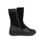 Kép 2/4 - Fekete, cipzáros d.d. step téli csizma lányoknak