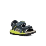 Kép 3/4 - Kék-sárga, Geox szandál fiúknak