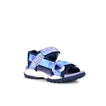 Kép 2/4 - Geox, lila-kék színű, sportos gyerek szandál  lányoknak.