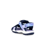 Kép 3/4 - Geox, lila-kék színű, sportos gyerek szandál  lányoknak.