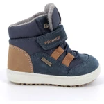 Kép 2/3 - Sötétkék-barna, vízálló Primigi téli fiú cipő