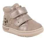 Kép 1/3 - Primigi kislány bőr átmeneti cipő csillag mintával