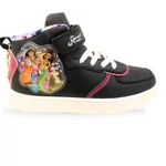 Kép 2/3 - Mermaid Magic fekete lány cipő sellő mintával