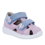 Kép 2/5 - Richter rózsaszín-kék, orrpántos lány szandál