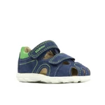 Kép 2/5 - Richter zöld-kék, orrpántos szandál fiúknak.