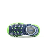 Kép 4/6 - Richter kék-zöld, orrpántos szandál fiúknak.