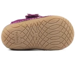 Kép 3/3 - Richter, lila, virágos, puha talpú gyerekcipő lányoknak.