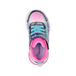 Kép 2/5 - Skechers, villogó talpú, sportcipő lányoknak.