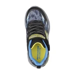 Kép 2/4 - Skechers, villám mintás, villogó talpú, sportcipő fiúknak.