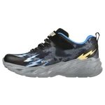 Kép 4/4 - Skechers, villám mintás, villogó talpú, sportcipő fiúknak.