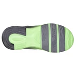 Imagine 3/4 - Pantofi sport Skechers, culoare gri-verde, spuma cu memorie pentru baieti.