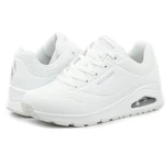 Kép 2/2 - Skechers, fehér, memória habos sportcipő lányoknak.