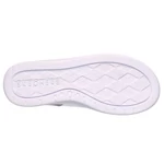 Kép 5/5 - Skechers, fehérarany színű, magas szárú cipő lányoknak.