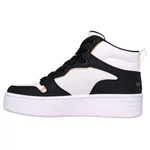 Kép 3/5 - Skechers, fekete fehér színű, magas szárú cipő lányoknak