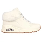 Kép 3/4 - Skechers, krém színű, memória habos, bélelt, téli cipő lányoknak.