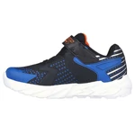 Kép 3/5 - Skechers, fekete-kék színű, villogó talpú, sportcipő nagyfiúknak.