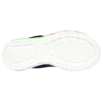 Kép 5/5 - Skechers, fekete-kék színű, villogó talpú, sportcipő nagyfiúknak.