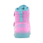 Imagine 4/4 - Ghete Skechers, roz intermitente, impermeabile, pentru fete